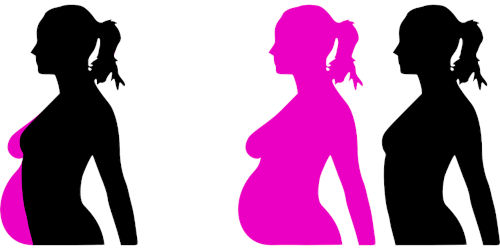 przyrost masy ciała u kobiety w ciąży