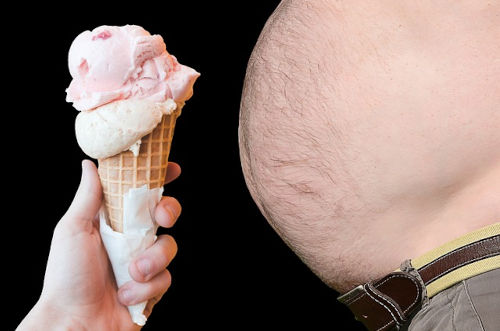 otyłość brzuszna mężczyzny