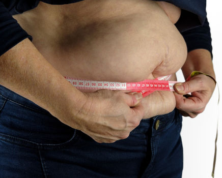 otyłość brzuszna u mężczyzny
